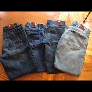 4 pair Men’s Lee Modern Series Jeans 32x30